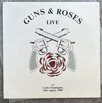 Guns N Roses - Live At Donnington 1988 Rare - Vinyl LP - 1988 EX