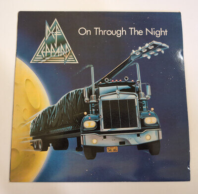 Def Leppard - On Through the Night, Original 1980 LP Vinyl Record (9102 040)