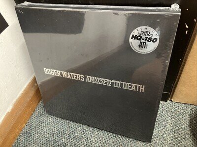 Roger Waters - Amused To Death ~ 4 x Vinyl LP Box Set New & Sealed ~ RTI Premium