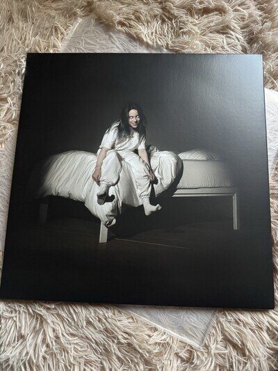 Billie Eilish When We All Fall Asleep (Yellow Vinyl LP, 2019 Reissue, Gatefold)