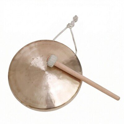 Copper Gong Traditional Gong Handmade for Stage, Rehearsal, Performers,