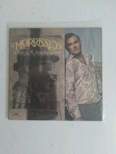 Morrissey 'I'm Throwing My Arms Around Paris' 7" Vinyl Record, 2009, Ex
