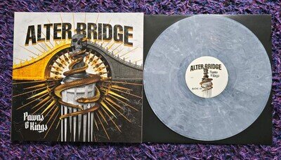 Alter Bridge Pawns & Kings White Marble (Vinyl) 12" Album Limited to 400