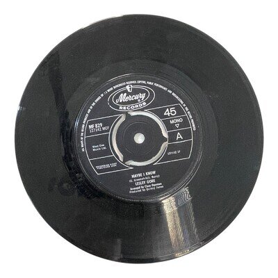 Lesley Gore Maybe I Know Wonder Boy Mercury Records 45 RPM Vinyl Single 1960s
