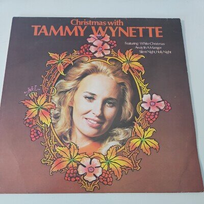 Tammy Wynette, Christmas With Tammy 12" LP Vinyl 1976