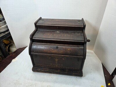 ANTIQUE CELESTINA AEOLIAN ORGAN music co paper roll crank music box
