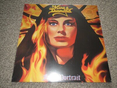 KING DIAMOND -FATAL PORTRAIT- AWESOME RARE LTD PRESS LP VINYL COLOR IRON MAIDEN