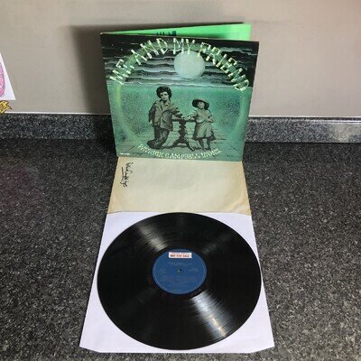 LP PATRICK CAMPBELL LYONS NIRVANA ME AND MY BEST FRIEND SIGNED FACTORY SAMPLE EX