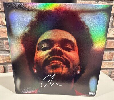 The Weeknd After Hours LP Vinyl Signed Autographed HOLO Abel Markkanen