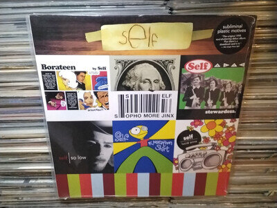 sElf SUBLIMINAL PLASTIC MOTIVES LP 1995/2013 HYPE STICKER SEALED INDIE HIP HOP