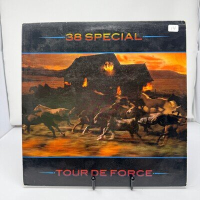 38 Special – Tour De Force LP Record 1983 A&M Southern Rock 33 RPM