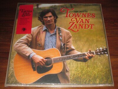 TOWNES VAN ZANDT - THE BEST OF - DOUBLE LP - NEW/SEALED