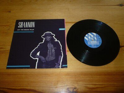 SHANNON LET THE MUSIC PLAY 12" INCH EXTENDED MAXI SINGLE VINYL RECORD EXCELLENT+