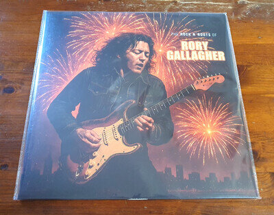 Rory Gallagher LP SEALED The Rock N' Roots Off... CLEAR VINYL RBR 84065