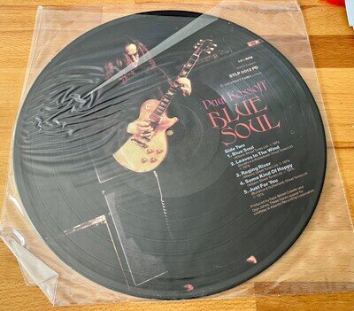 FREE - Paul Kossoff, Mr Big, Blue Soul , Numbered Vinyl Picture Disc Lp 1983