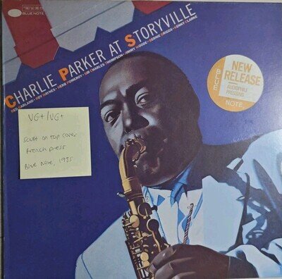 Charlie Parker At Storyville Vinyl Record VG+/VG+ BT85108 1985