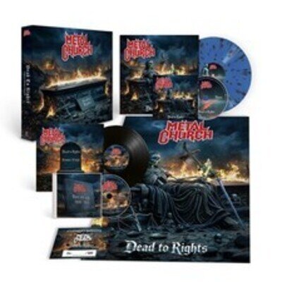 METAL CHURCH - DEAD TO RIGHTS EXCLUSIVE BOX SET - CD-DIGI LP BONUS 1 - K72z
