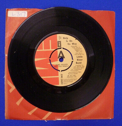 LITTLE RIVER BAND-HELP IS ON IT'S WAY DEMO 7" SINGLE