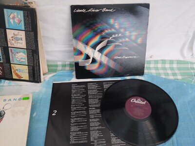 Little River Band - Time Exposure LP, Album Capitol Records ST-12163 1981 USA