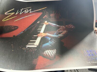 Elton John Farewell Yellow Brick Road VIP Gift Set Box, Bag and Poster