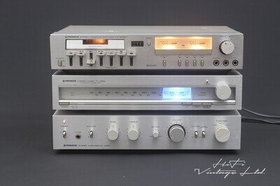 Pioneer MIDI System SA-3000 amp TX-3000 tuner & CT-3000M tape deck ©HiFi Vintage