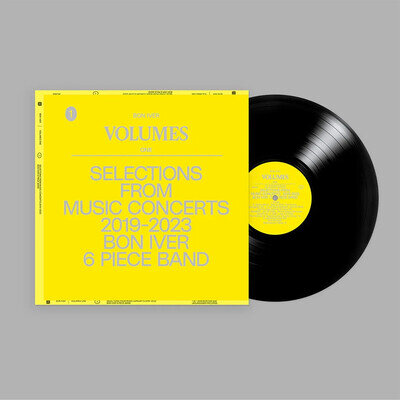 BON IVER VOLUMES ONE Selections From Music Concerts Vinyl LP 2026