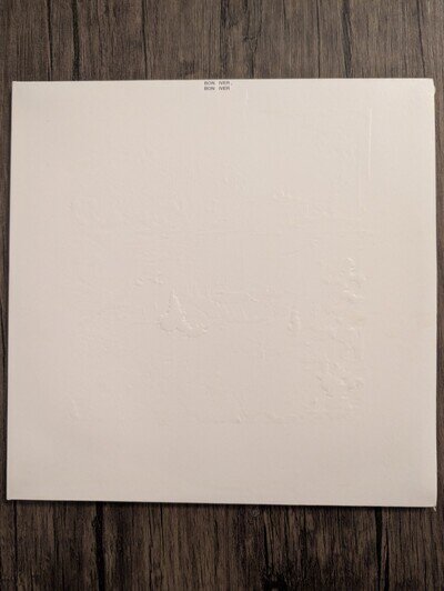 Bon Iver Self Titled White Vinyls LP Record 10th Anniversary Limited Edition