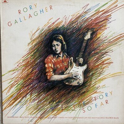 RORY GALLAGHER ~ The Story So Far ~ Original 1975 UK Polydor 8-track vinyl LP