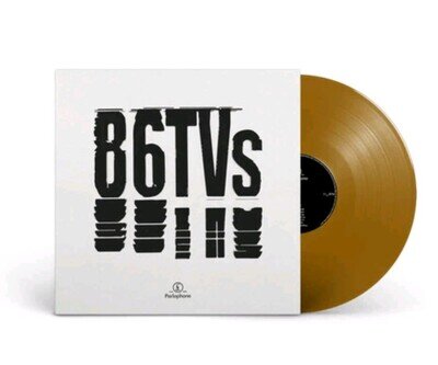 86TVs : 86TVs VINYL 12" Album Gold Vinyl (Limited Edition) indie Rock Pop