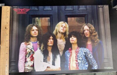 AEROSMITH 11x17 DOUBLE SIDED PROMOTIONAL POSTER PRINT NEW RARE Promo Free Ship