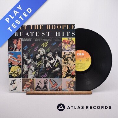 Mott The Hoople Greatest Hits Reissue LP Vinyl Record 1980 CBS 32007 CBS - EX/EX