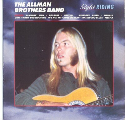 THE ALLMAN BROTHERS BAND - NIGHT RIDING - 12" VINYL LP
