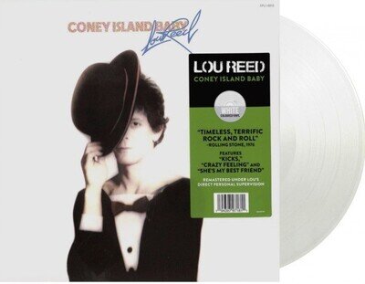 Lou Reed Coney Island Baby LP Album vinyl record remastered Limited White 2020