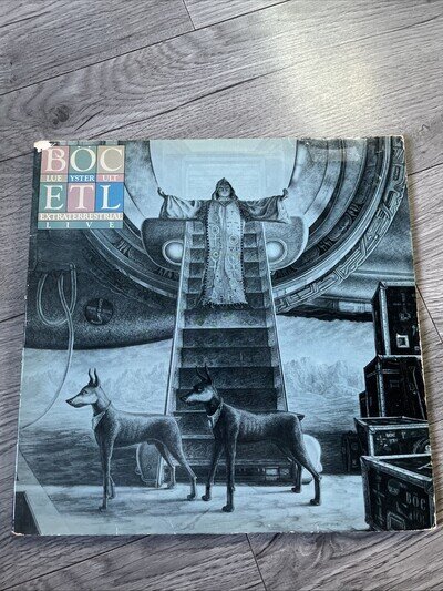 Blue Oyster Cult Extraterrestrial Live NM/NM/VG+ 2 x Vinyl Record Album CBS22203
