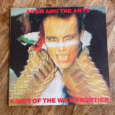 ADAM AND THE ANTS - KINGS OF THE WILD FRONTIER EX/EX+ VINYL LP /CATALOGUE EX+