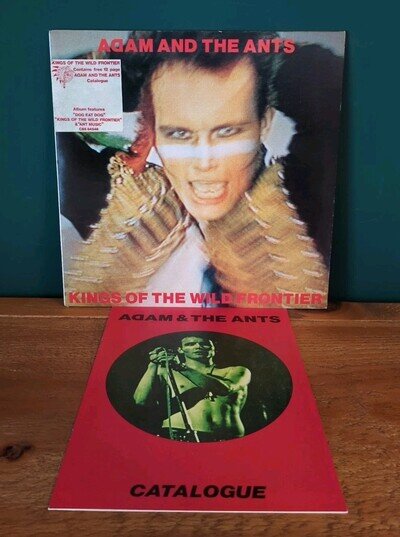Adam And The Ants Kings Of The Wild Frontier Vinyl UK 1980 CBS LP & Catalogue