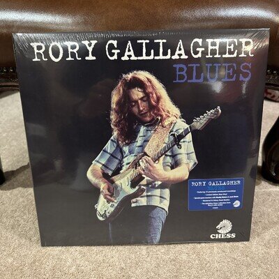 RORY GALLAGHER : Blues Limited Edition Blue x2-LP Gatefold Vinyl +booklet SEALED