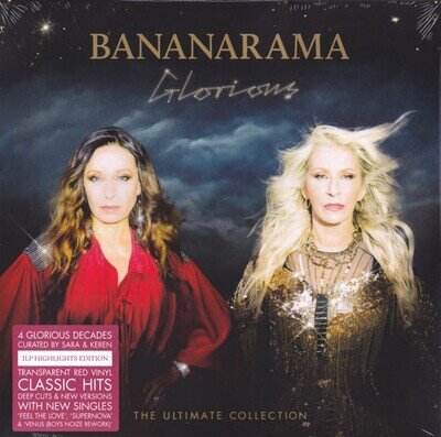 Bananarama - Glorious (Transparent Red/Black Vinyl LP 2024, Compilation)