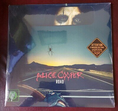 Alice Cooper - Road 2x Orange Vinyl LP + DVD (New)