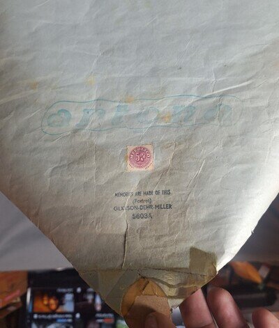 .Vintage Artona Pianola Roll - Memories Are Made of This - 5603A