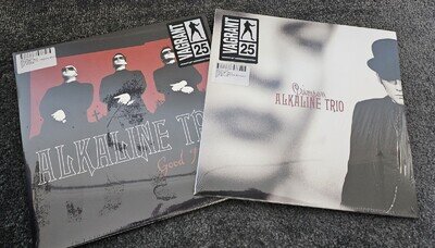 Alkaline Trio Good Mourning & Crimson Vinyl Record 10" Vagrant 25th Anniversary