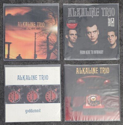 Alkaline Trio Vinyl Record Bundle Job Lot 12" LP Album