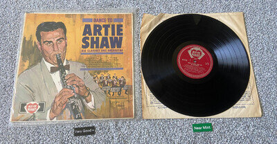 ARTY SHAW "Dance To Artie Shaw And His Orchestra" - 12" Vinyl LP- CP 103- VG+/NM