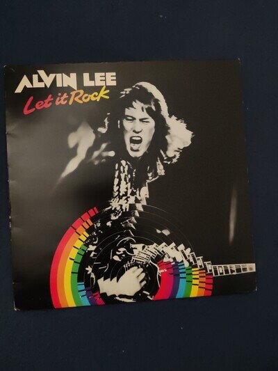 Alvin Lee Let It Rock Vinyl LP Record (Chrysalis 1978 Edition)
