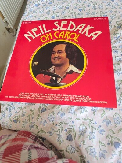 Neil Sedaka Oh Carol 12" Vinyl LP RCA Record Album Mint Condition