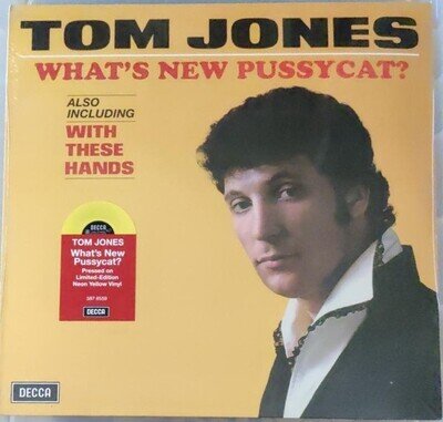 Tom Jones ‎– What's New Pussycat?, Yellow Vinyl LP - New & Sealed