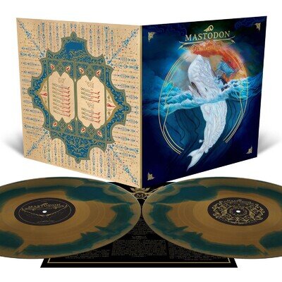 Mastodon - Leviathan 2x Custom Two Color Merge Vinyl LP Etched D-Side (New)