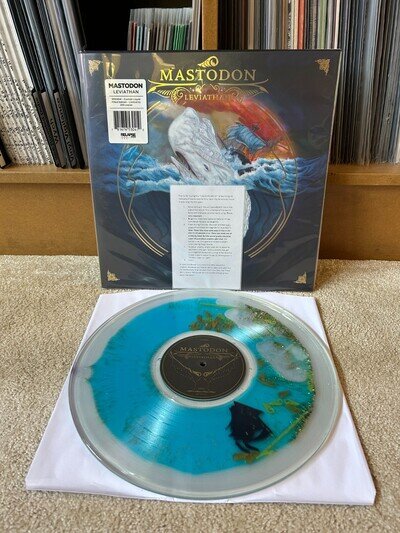 Mastodon - Leviathan (2004) - Deluxe Liquid Filled Vinyl LP - LTD to 250 copies
