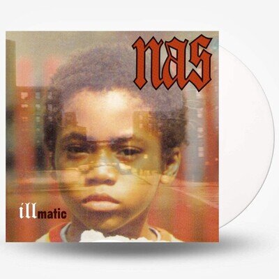 Nas - Illmatic Limited Edition Clear Vinyl LP Reissue (New/Sealed)