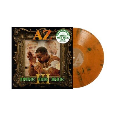 AZ - Doe Or Die III Amber Smoke Vinyl LP (New)